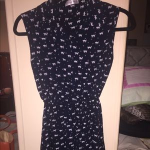 Peter Pan collar dress